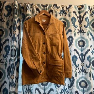 J. Jill Golden Brown Utility Jacket